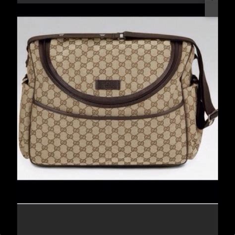 baby gucci changing bag|authentic gucci diaper bag.